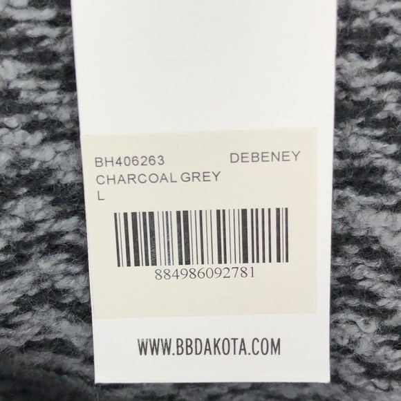 Ruffled Cold Shoulder  Sweater Size Large NWT - Picture 7 of 8